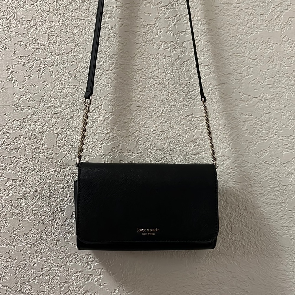 Black Kate Spade crossbody